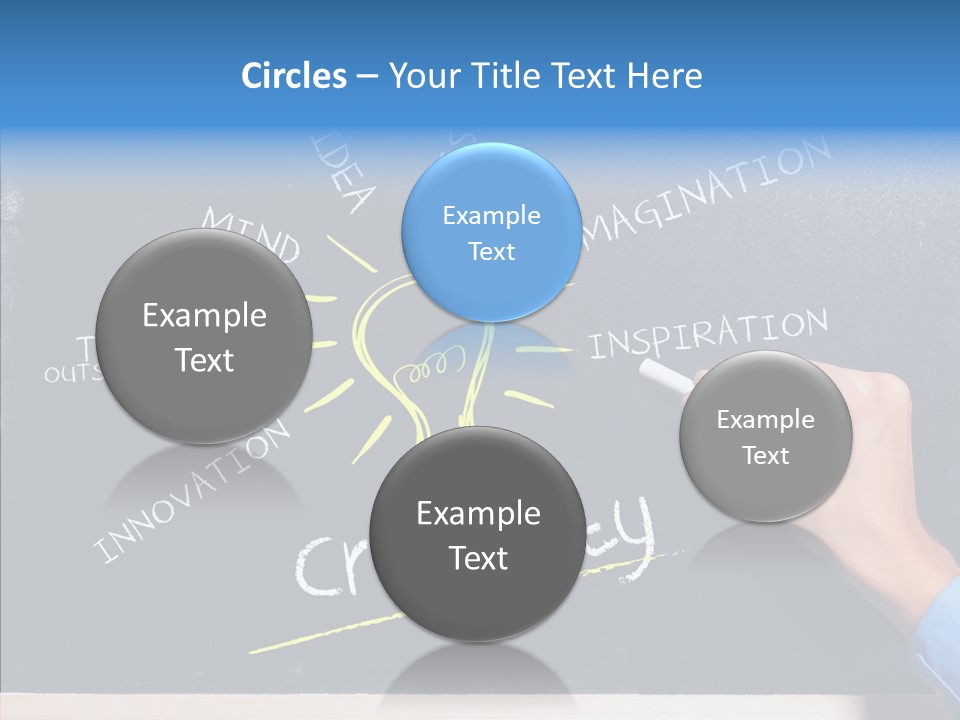 Man Achieve Experience PowerPoint Template