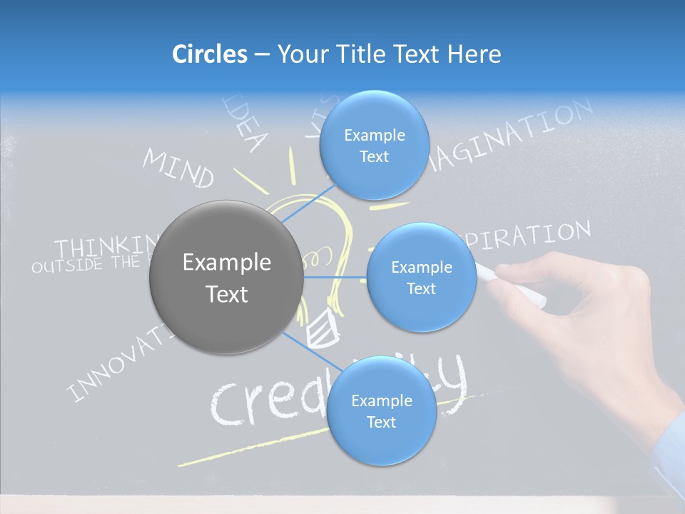 Man Achieve Experience PowerPoint Template