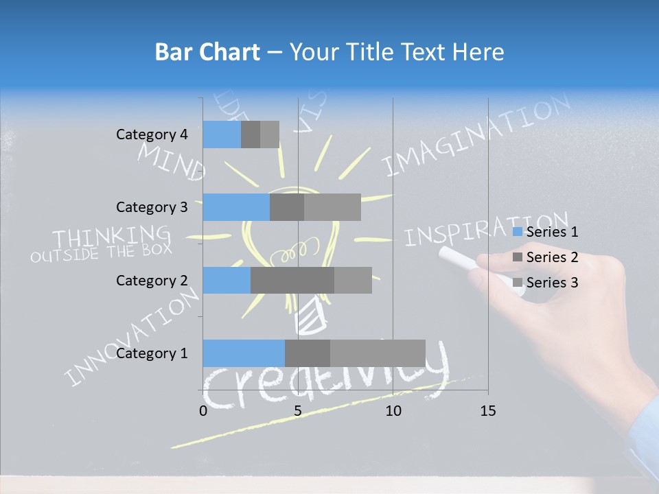 Man Achieve Experience PowerPoint Template