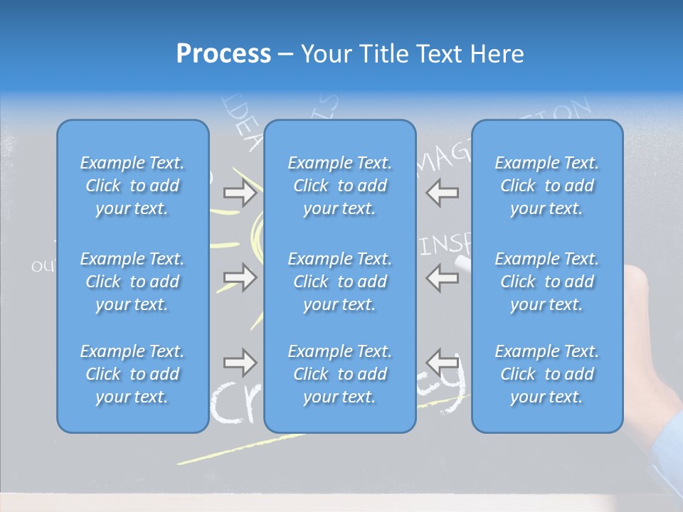 Man Achieve Experience PowerPoint Template
