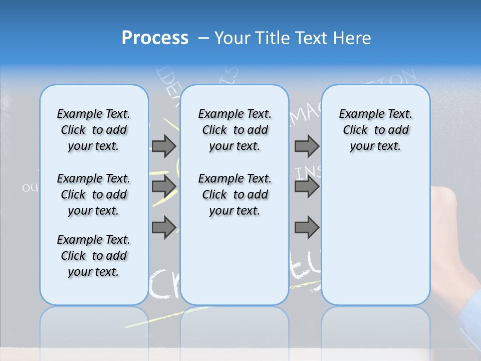 Man Achieve Experience PowerPoint Template
