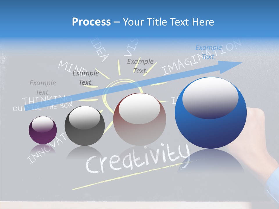 Man Achieve Experience PowerPoint Template