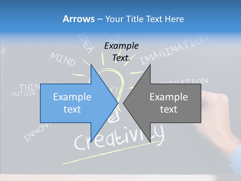 Man Achieve Experience PowerPoint Template