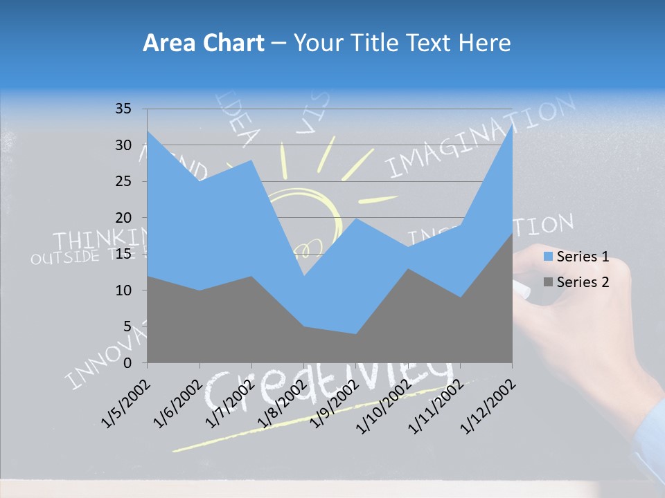 Man Achieve Experience PowerPoint Template
