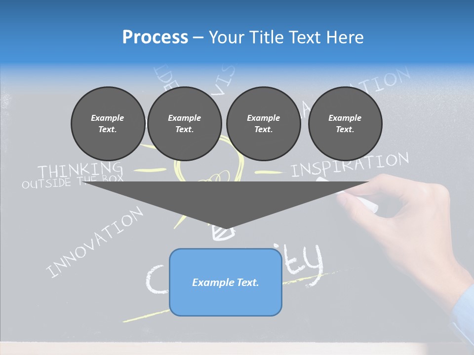 Man Achieve Experience PowerPoint Template