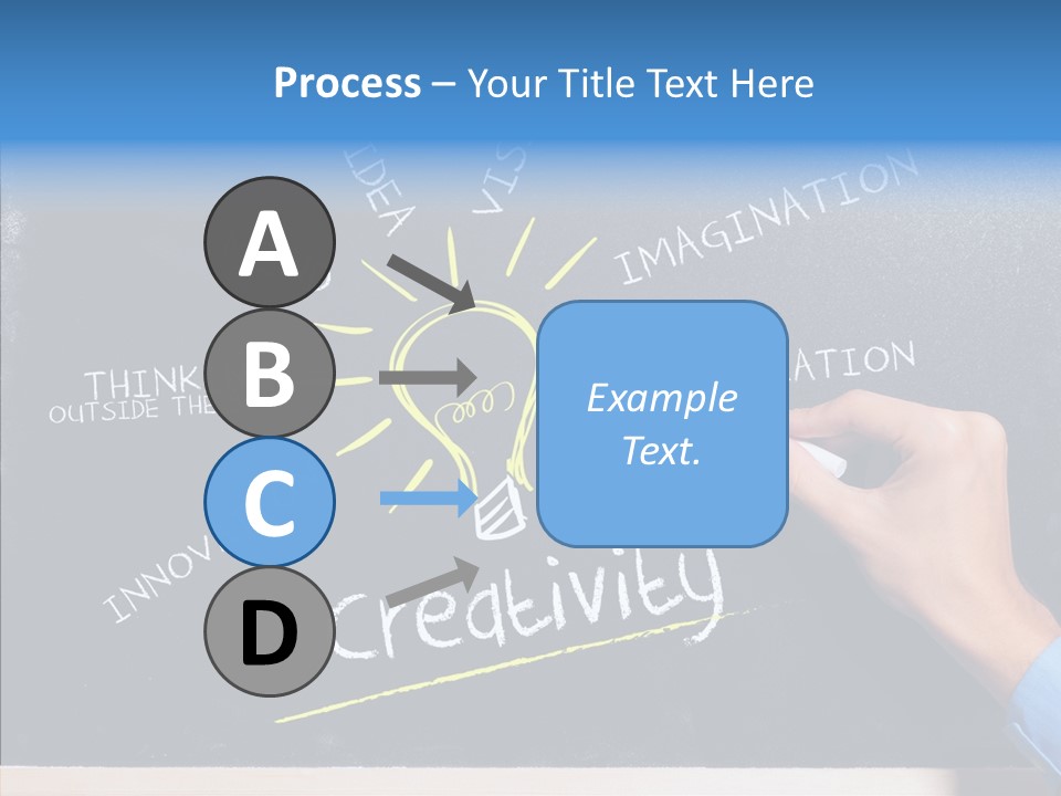 Man Achieve Experience PowerPoint Template