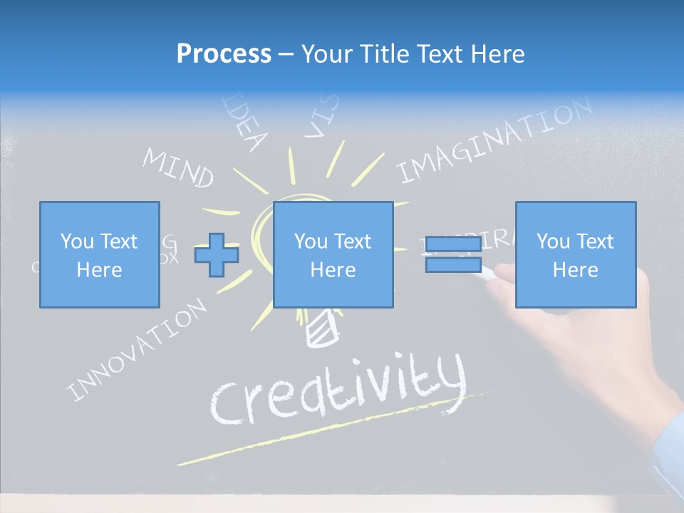 Man Achieve Experience PowerPoint Template