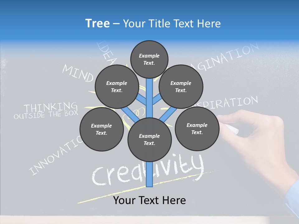 Man Achieve Experience PowerPoint Template