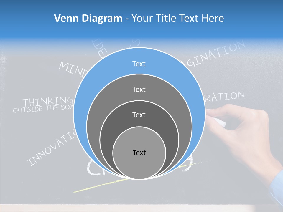 Man Achieve Experience PowerPoint Template