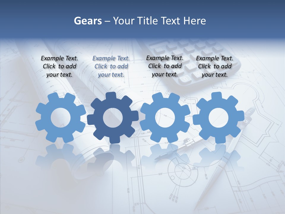 Rolls Auto Drafting PowerPoint Template