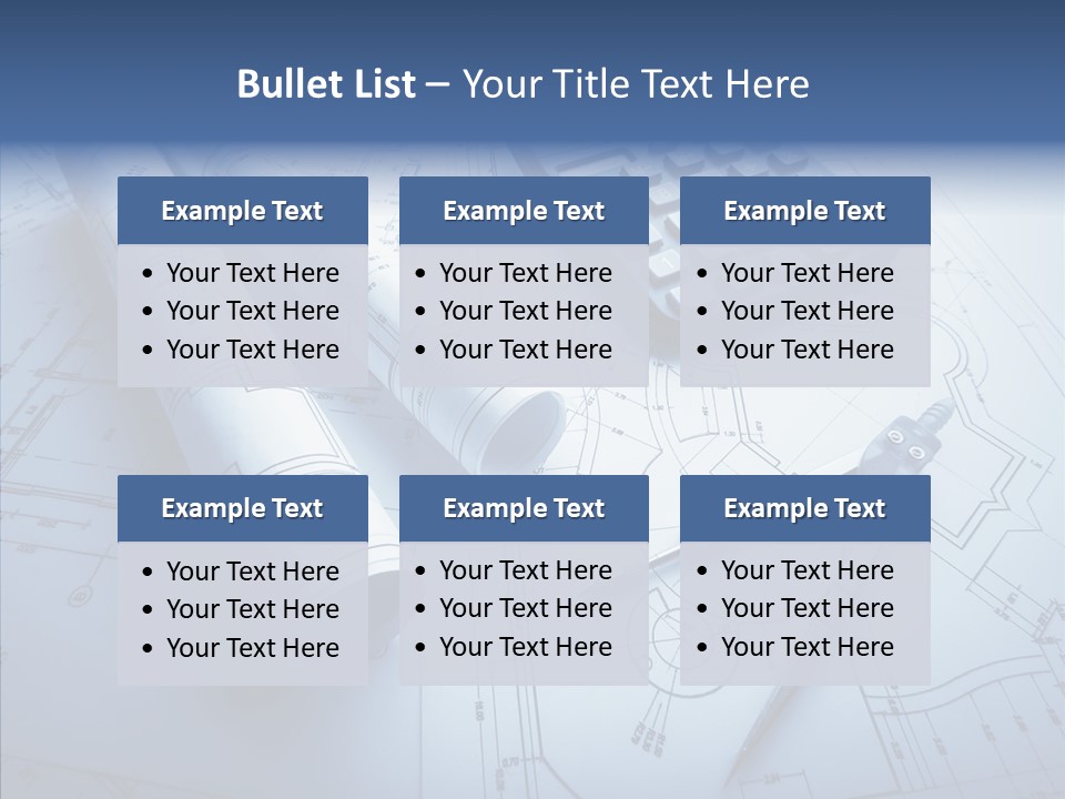 Rolls Auto Drafting PowerPoint Template