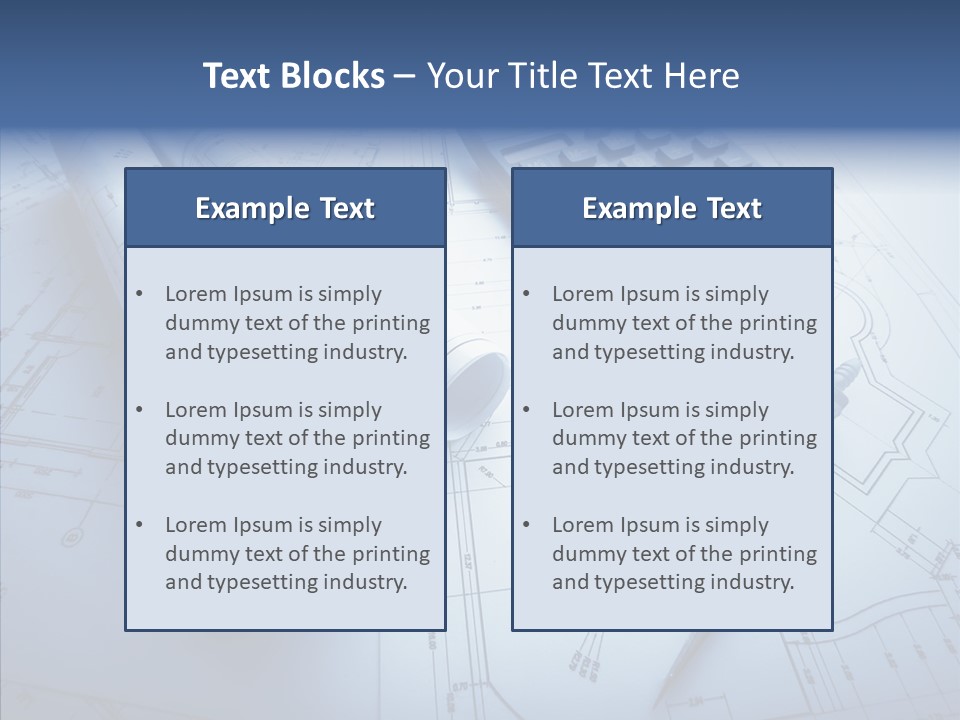 Rolls Auto Drafting PowerPoint Template