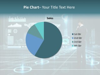 Contact Button Press PowerPoint Template