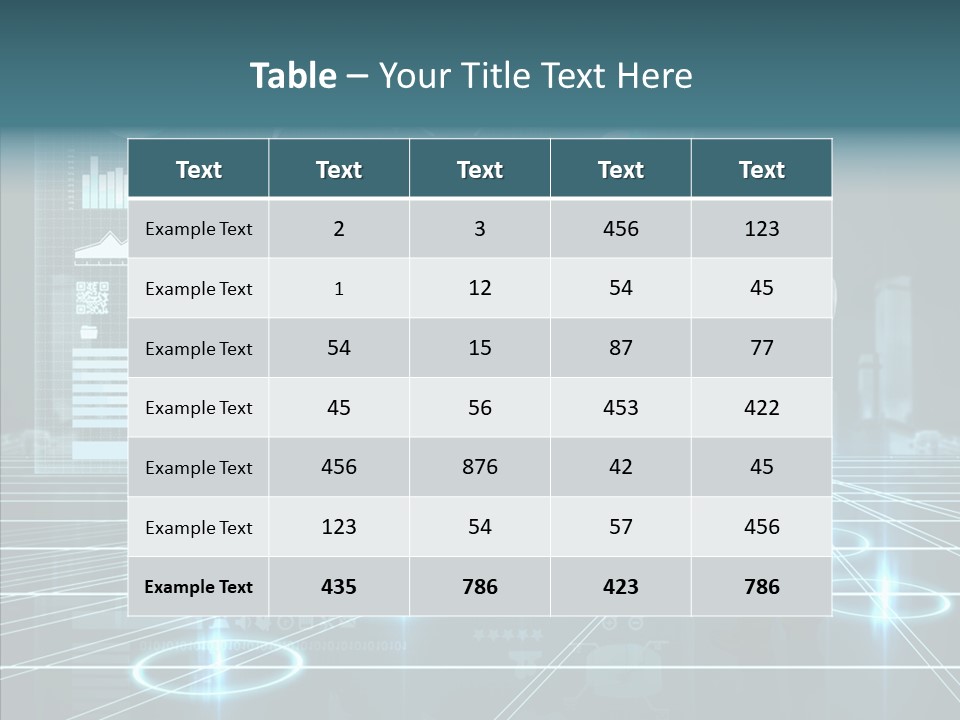Contact Button Press PowerPoint Template