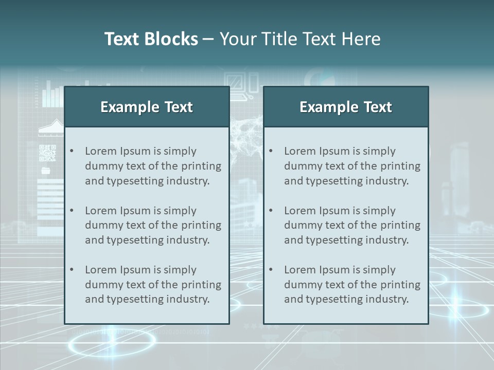 Contact Button Press PowerPoint Template
