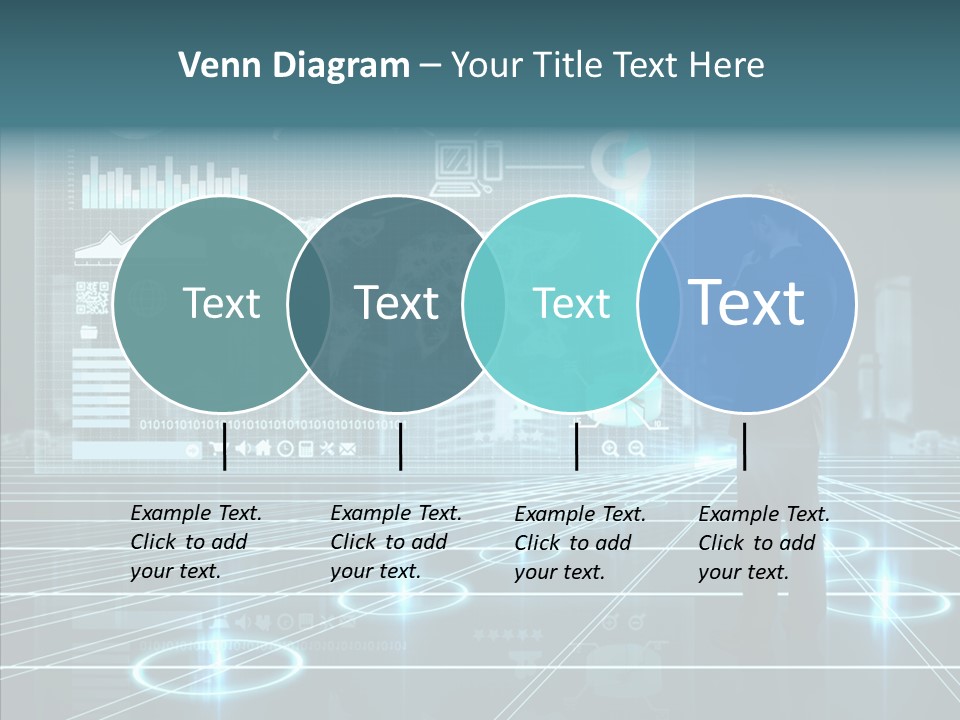 Contact Button Press PowerPoint Template