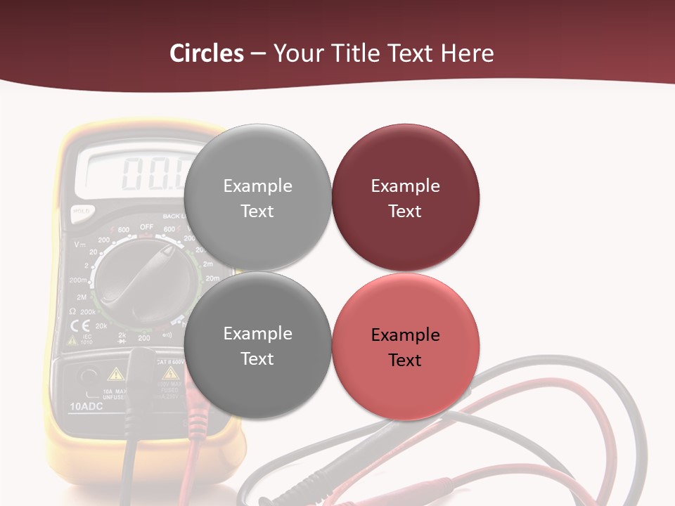 Voltage Range Ohm PowerPoint Template