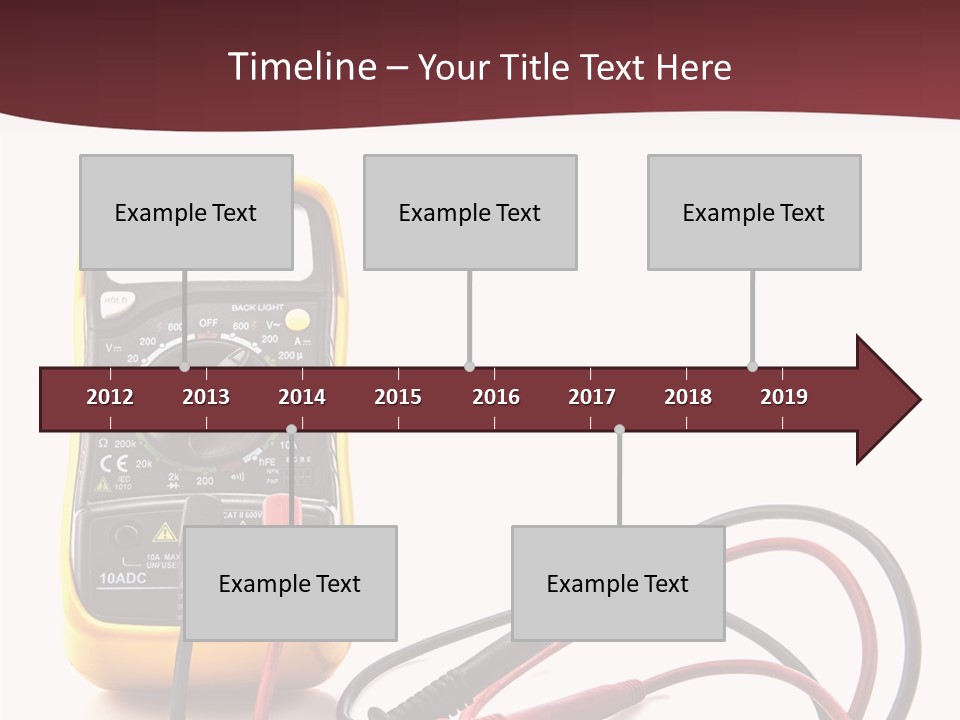 Voltage Range Ohm PowerPoint Template
