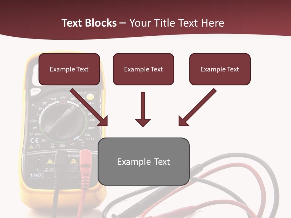 Voltage Range Ohm PowerPoint Template