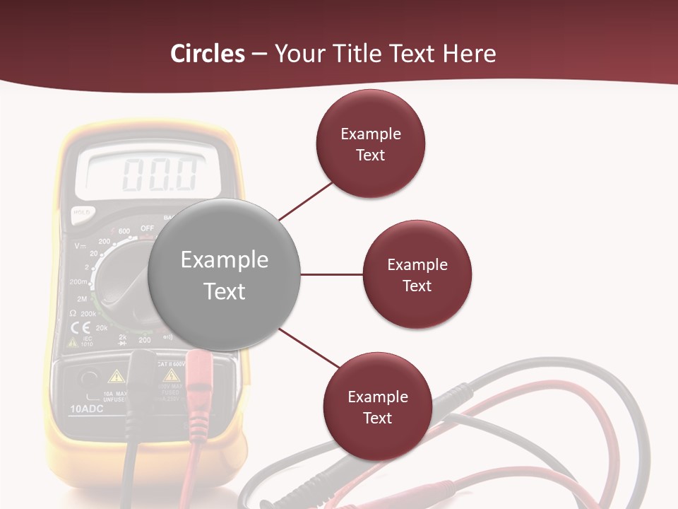 Voltage Range Ohm PowerPoint Template