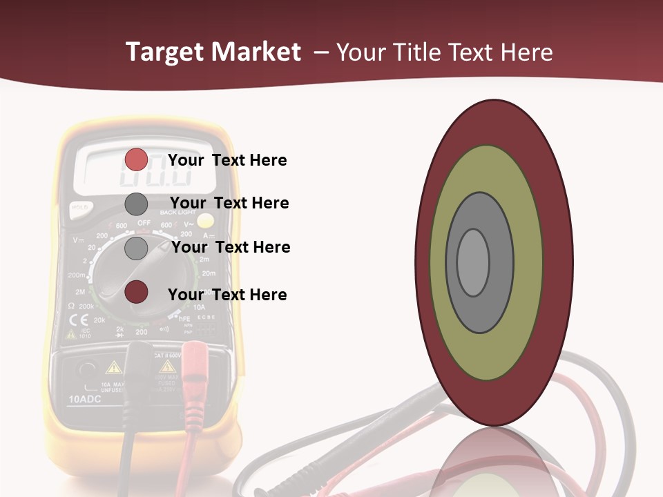 Voltage Range Ohm PowerPoint Template