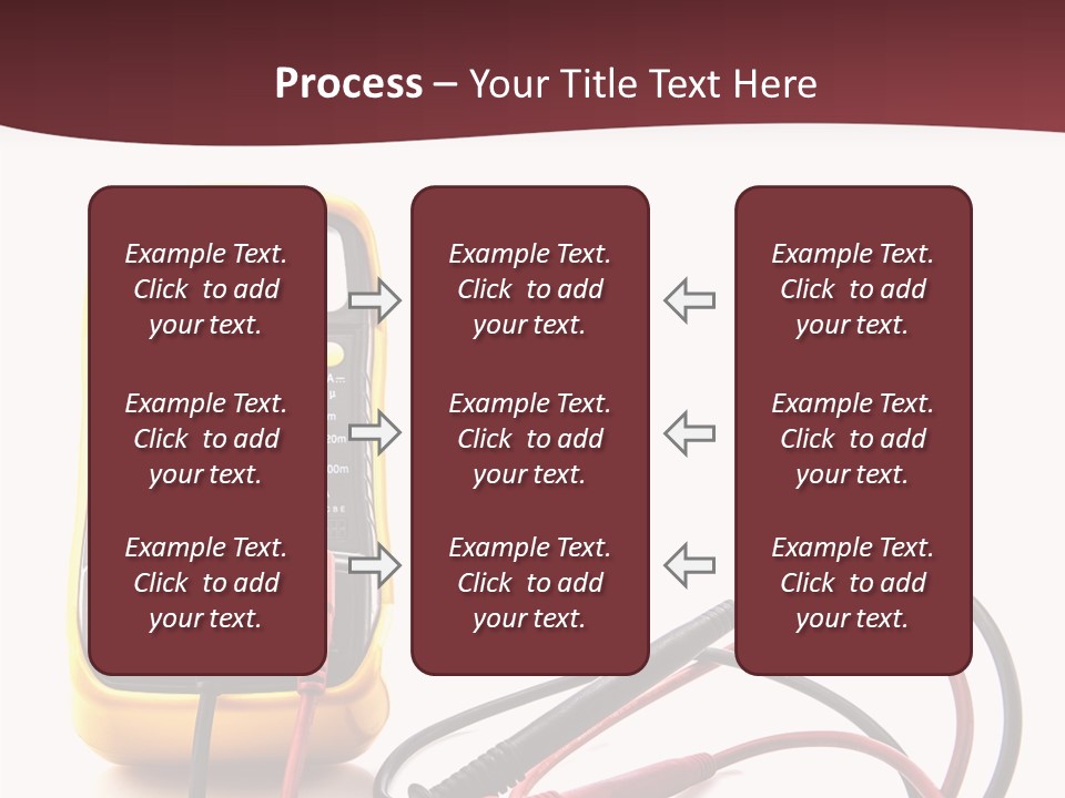 Voltage Range Ohm PowerPoint Template
