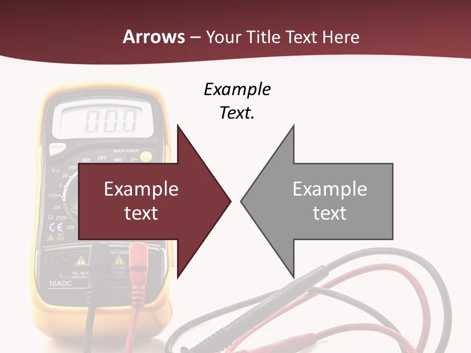 Voltage Range Ohm PowerPoint Template