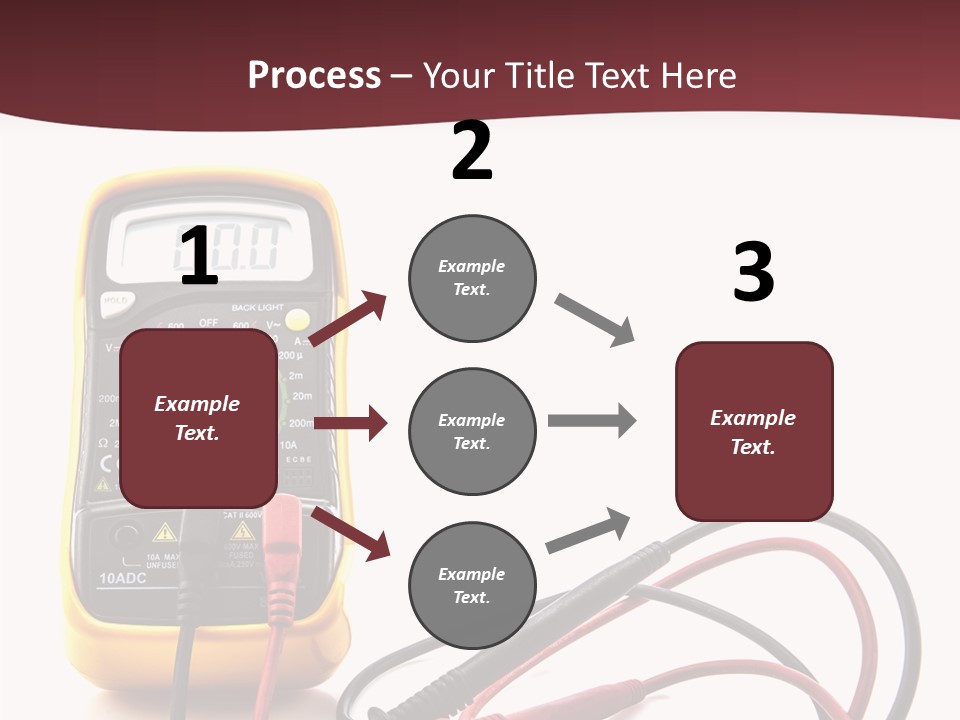 Voltage Range Ohm PowerPoint Template