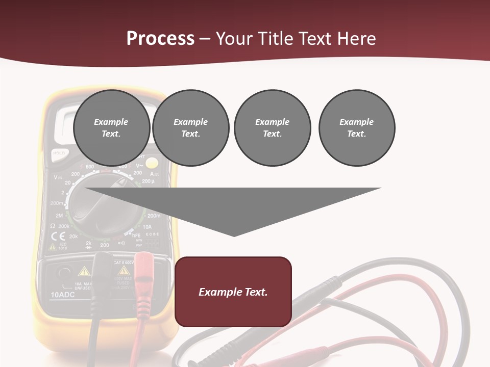 Voltage Range Ohm PowerPoint Template