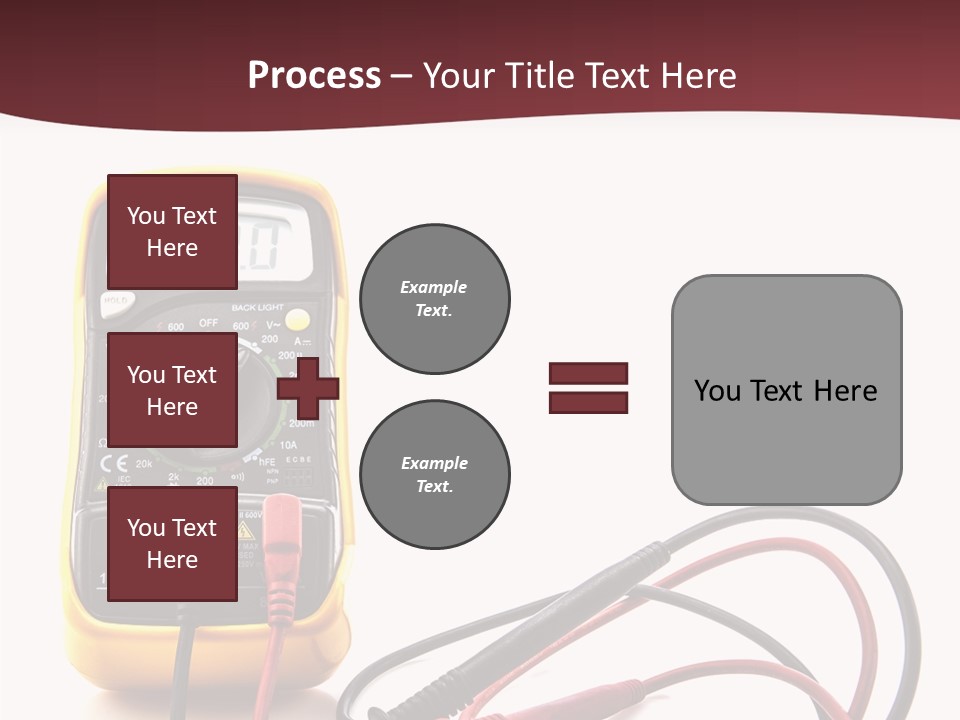 Voltage Range Ohm PowerPoint Template