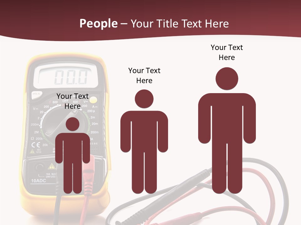 Voltage Range Ohm PowerPoint Template