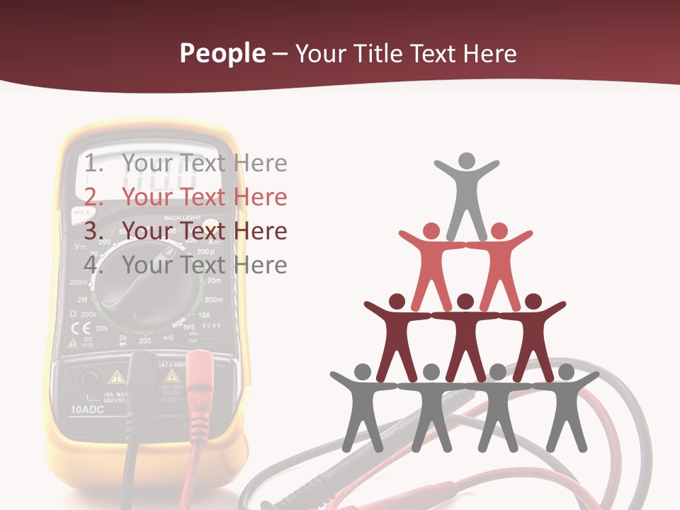 Voltage Range Ohm PowerPoint Template