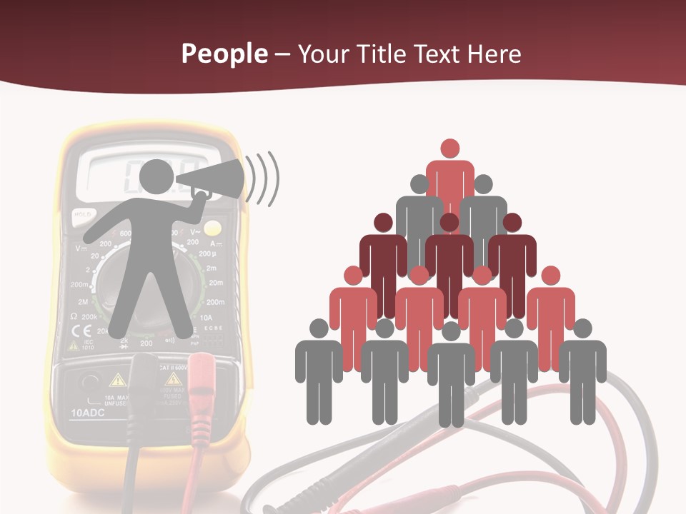 Voltage Range Ohm PowerPoint Template