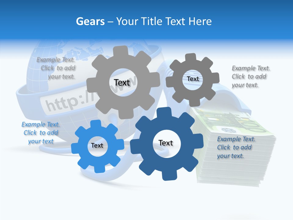 Background Business Network PowerPoint Template