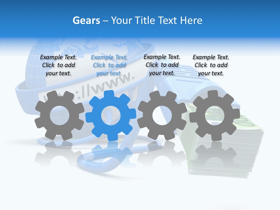 Background Business Network PowerPoint Template