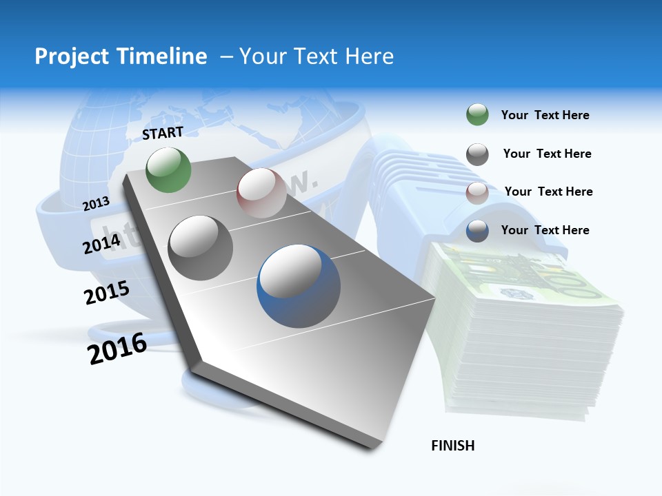 Background Business Network PowerPoint Template
