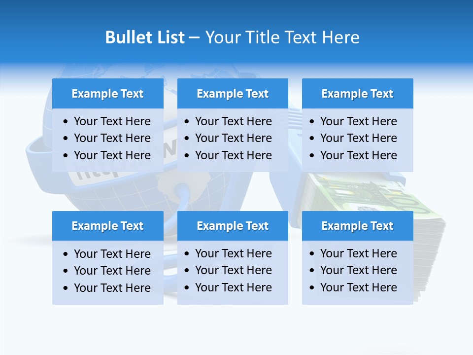 Background Business Network PowerPoint Template
