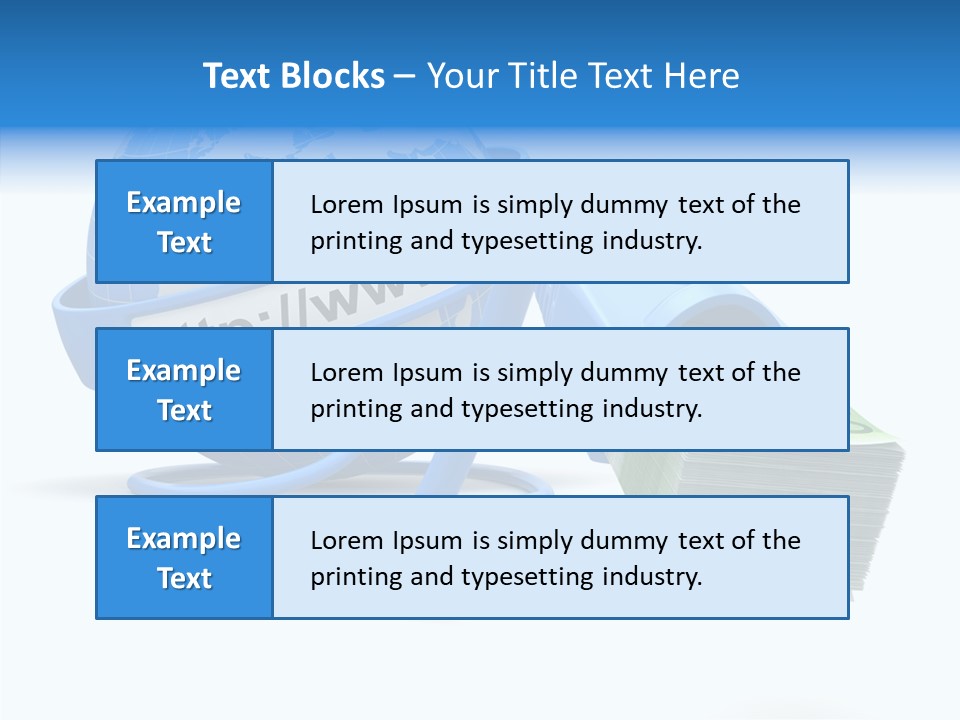 Background Business Network PowerPoint Template