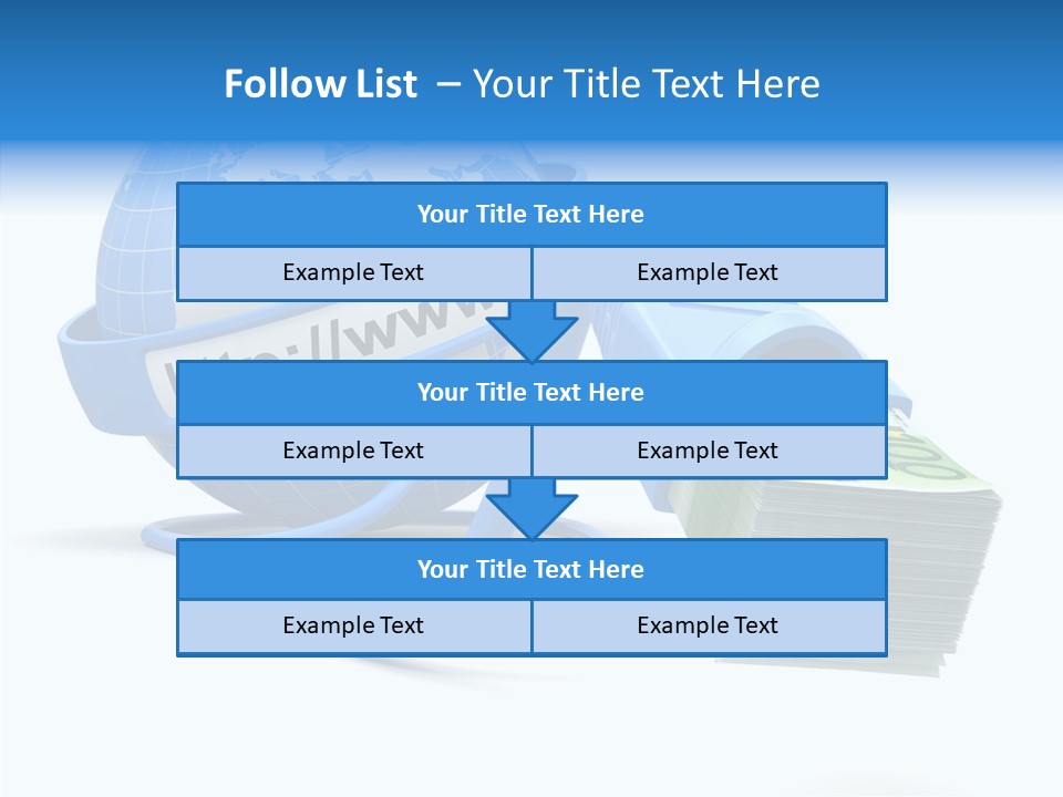 Background Business Network PowerPoint Template