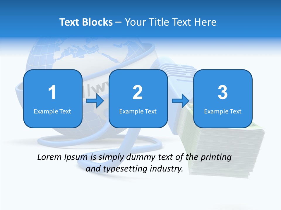 Background Business Network PowerPoint Template