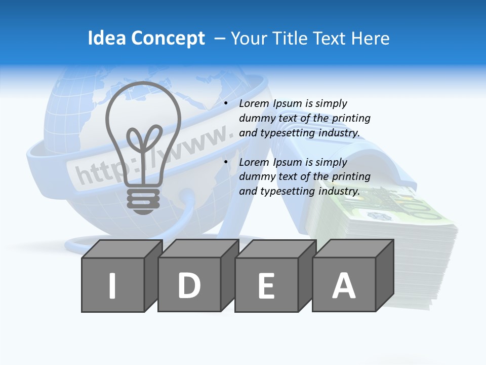 Background Business Network PowerPoint Template