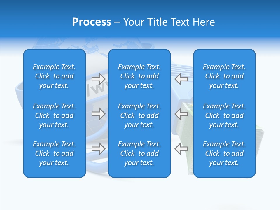 Background Business Network PowerPoint Template