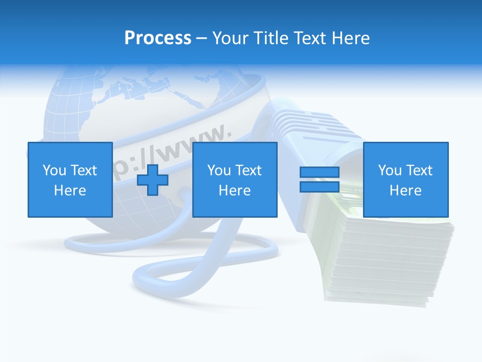 Background Business Network PowerPoint Template