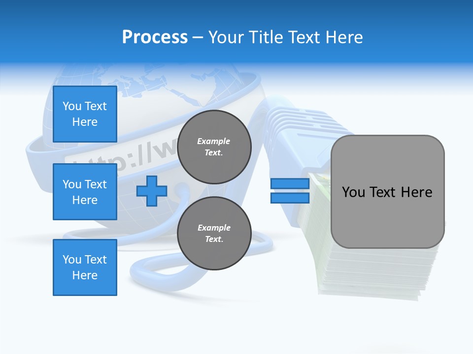 Background Business Network PowerPoint Template