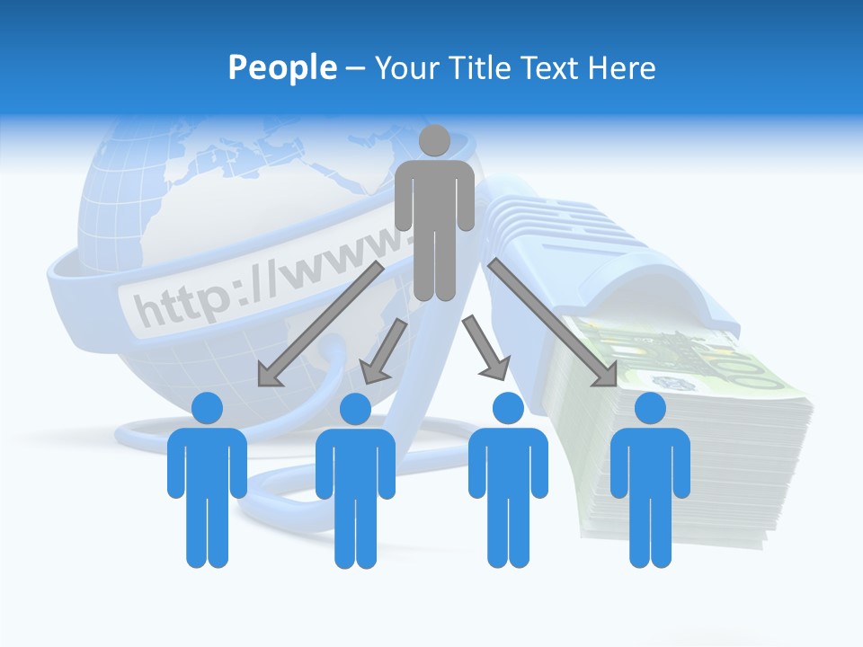 Background Business Network PowerPoint Template