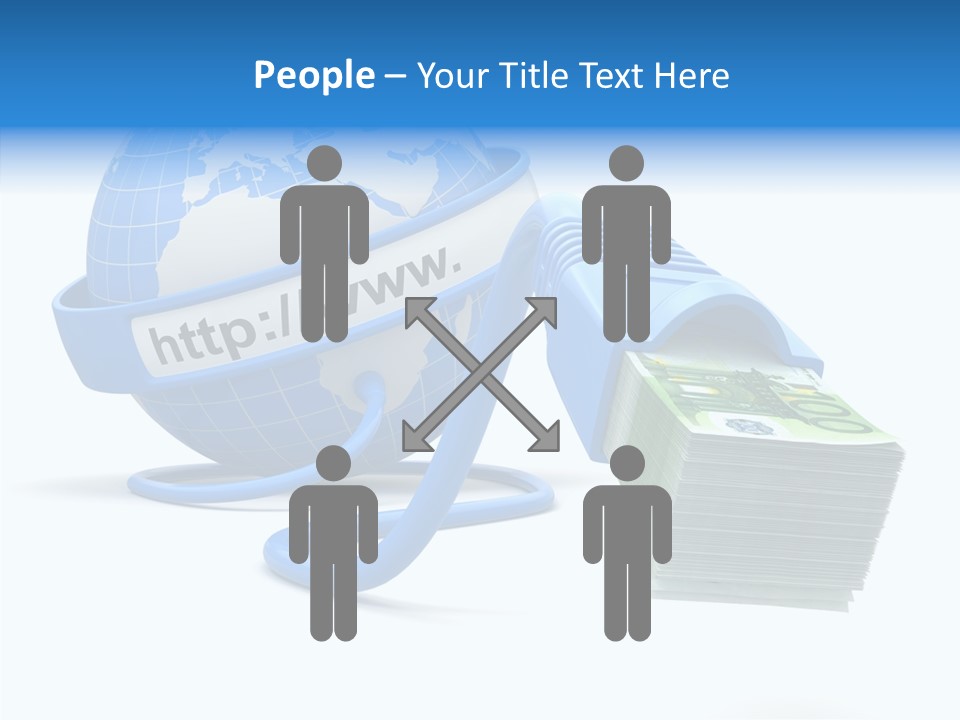 Background Business Network PowerPoint Template