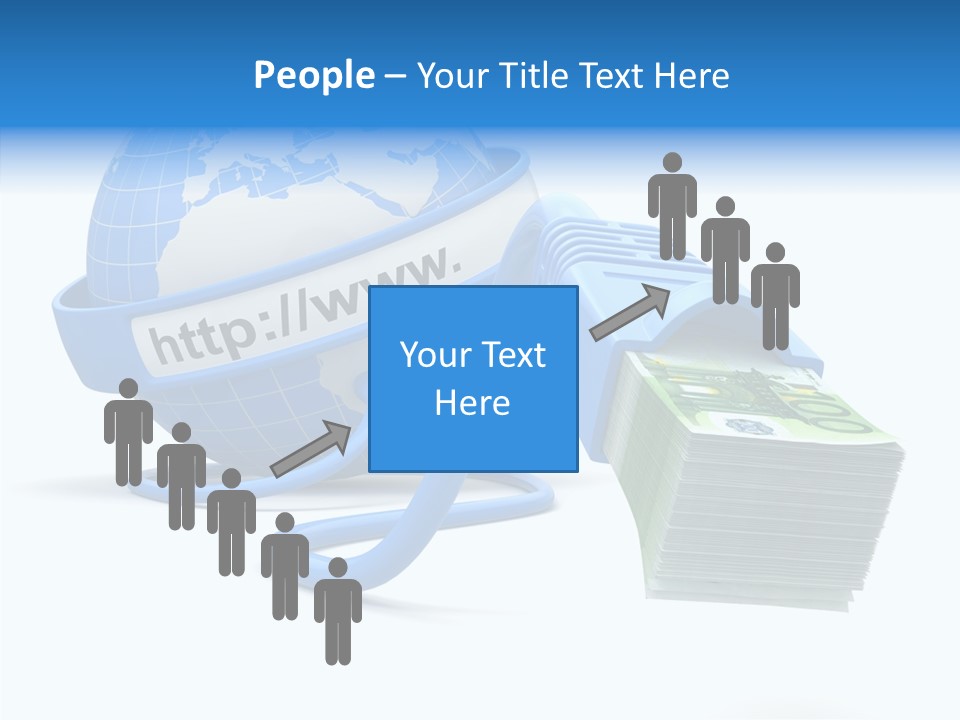 Background Business Network PowerPoint Template