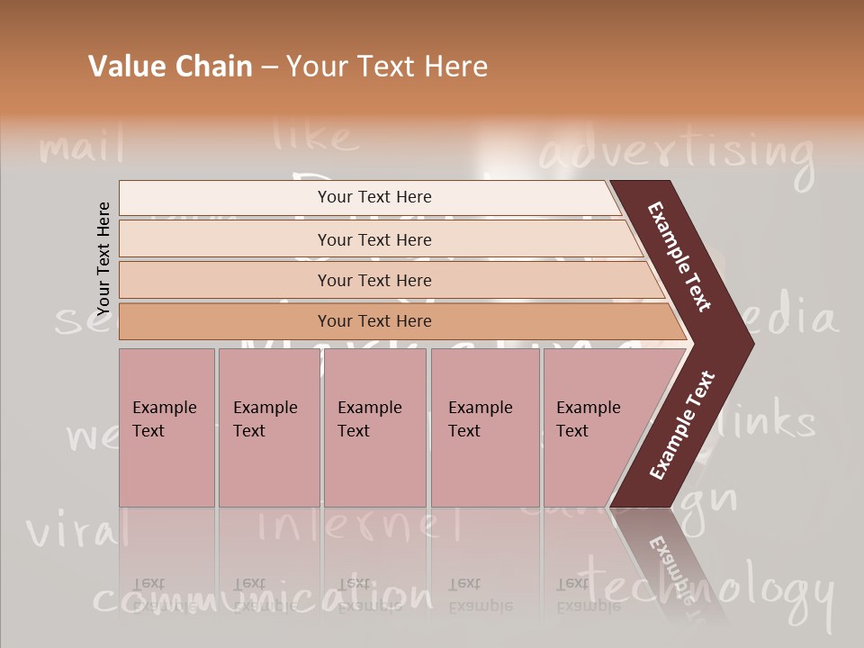Seo Pen Communicate PowerPoint Template