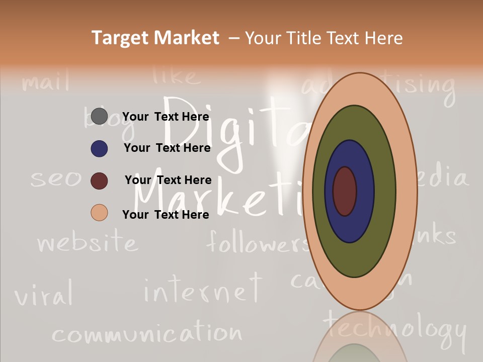 Seo Pen Communicate PowerPoint Template