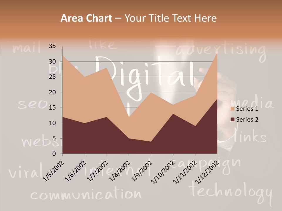 Seo Pen Communicate PowerPoint Template